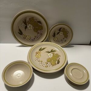 Vintage International China Statastone one “Spice” 10pc Set.